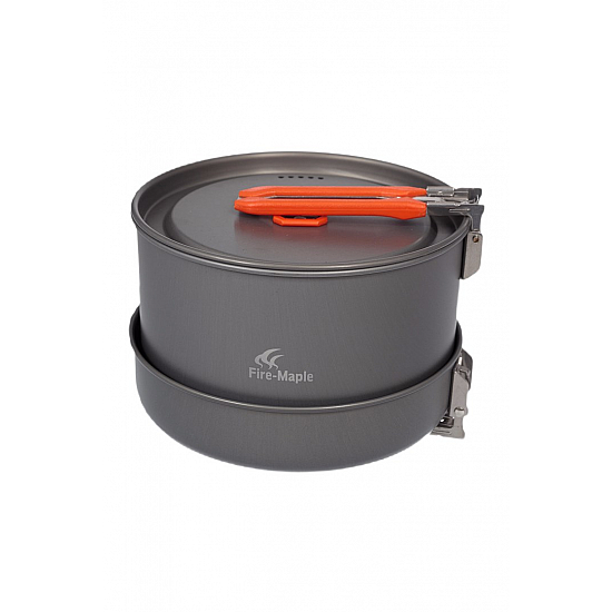 Fire- maple set of tourist dishes Feast 4- orange