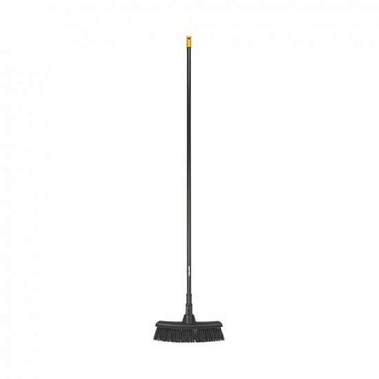 Solid Allzweckbesen M schwarz/orange, 38cm