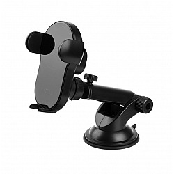 Fixed Automatic car phone holder Matic XL Holder For phones with a width of 6-8 cm Black