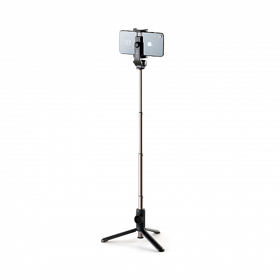 Fixed | Selfie stick With Tripod Snap Lite | No | Bluetooth | Black | 56 cm | Aluminum alloy | Fits: Phones from 50 to 90 mm width; Bluetooth trigger range: 10 m; Selfie stick load capacity: 1000 g; Removable Bluetooth remote trigger with replaceable battery | 155 g | No