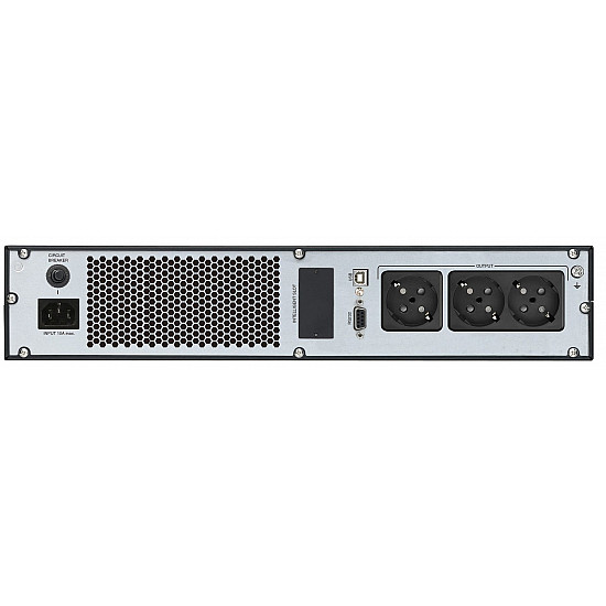 FSP Champ Rack 1K uninterruptible power supply (UPS) Double-conversion (Online) 1 kVA 900 W 3 AC outlet(s)