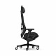 FD-CH-RE1M-01, PC gaming chair, 125 kg, upholstered seat, mesh backrest, 60 k