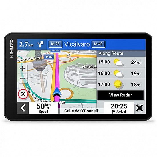 Garmin DriveCam 76 - 2D/3D - 17,6 cm (6.95 Zoll) - 1024 x 600 Pixel - TFT - Flash - Speicherkarte - MicroSD (TransFlash)