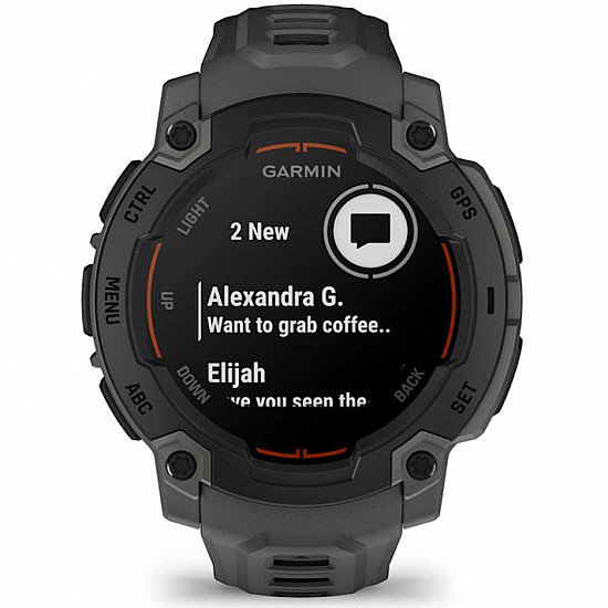SMARTWATCH INSTINCT E/BLK/CHARC 010-02933-00 GARMIN