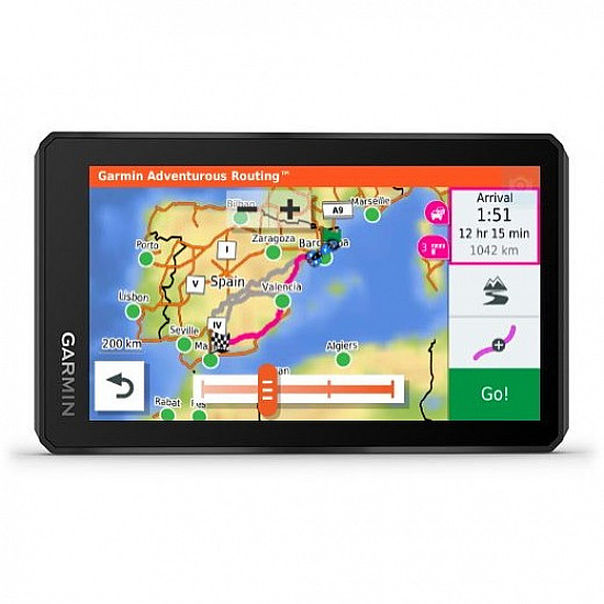 Garmin zūmo XT navigator Handheld 14 cm (5.5) TFT Touchscreen 262 g Black