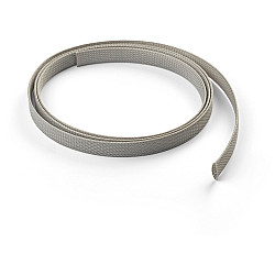 Geflochtene Kabelabdeckung 2 Meter, Kabelschlauch grau