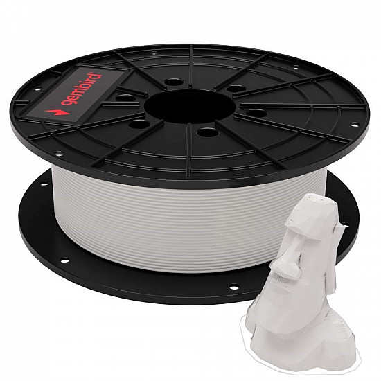 Gembird 3DP-PLA1.75-01-W 3D printing material Polylactic acid (PLA) White 1.4 kg
