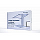 15.6-inch notebook stand with height adjustment, silver