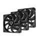 Cooling fan Genesis Oxal 120 3 pieces