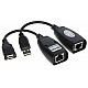 Genway USB-EX-50 interface hub USB 2.0 Black
