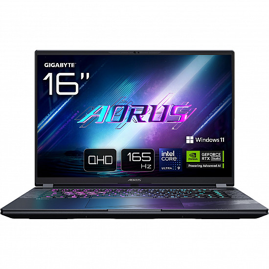 AORUS ELITE 16 BWHC3DEC65SP, Gaming-Notebook grau, Intel® Core™ Ultra 9 275HX, NVIDIA GeForce RTX 5070, 32 GB DDR5, 2.001953125 TB (2 TB SSD & 2 GB null), Windows 11 Pro