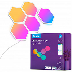 Glide Hexa Light Panels 5er-Pack, LED-Leuchte