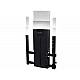 61-128-085 Glide Wall Mount, VHD, LCD size up to 46inch Load capacity up to 32kg Lifting 40.6cm blac