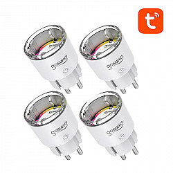 Gosund EP2 WiFi smart socket, 4 pieces (four-pack) 10A Tuya