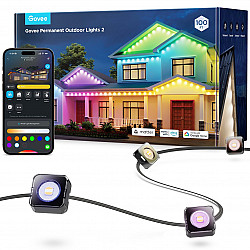 Govee H705E Permament Outdoor Lights 2 30m LED Lighting RGBICW, Wi-Fi, Bluetooth, IP67