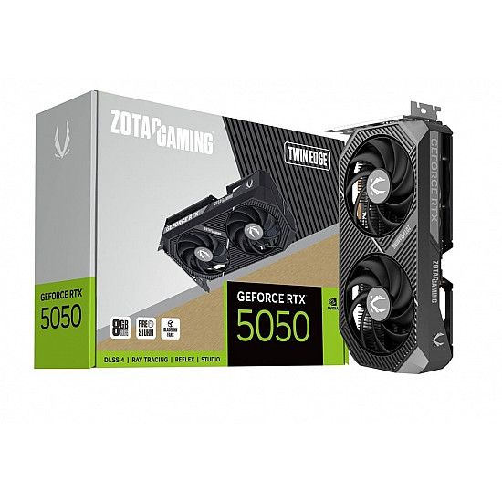 GeForce RTX 5050 Twin Edge 8GB, Grafikkarte DLSS 4, 3x DisplayPort, 1x HDMI 2.1