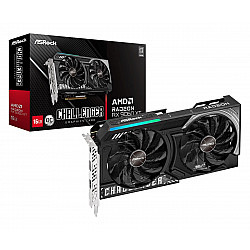 ASRock AMD Radeon RX 9060 XT Challenger 16GB OC, Radeon RX 9060 XT, 16 GB, GDDR6, 128 Bit, 7680 x 4320 Pixel, PCI Express x16 5.0