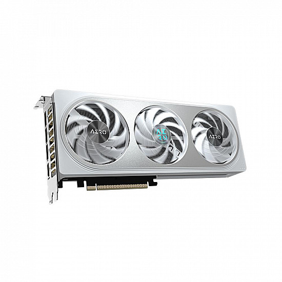 Graphics Card GIGABYTE NVIDIA GeForce RTX 5060 8 GB GDDR7 128 bit PCIE 5.0 16x GPU 2595 MHz 1xHDMI 3xDisplayPort GV-N5060AEROOC-8GD