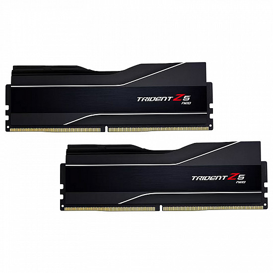 G.Skill Trident Z5 Neo, DDR5-5600, CL28, AMD EXPO - 32 GB Dual-Kit, Schwarz G.Skill Trident Z5 Neo, DDR5-5600, CL28, AMD EXPO - 32 GB Dual-Kit, Schwarz