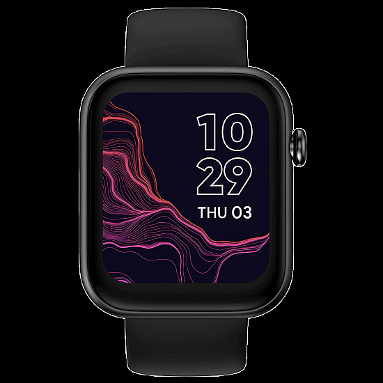 GTH2 Smart watch TFT Touchscreen 1.72” Activity monitoring 24/7 Waterproof Bluetooth Black