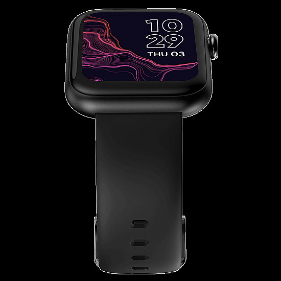 GTH2 Smart watch TFT Touchscreen 1.72” Activity monitoring 24/7 Waterproof Bluetooth Black