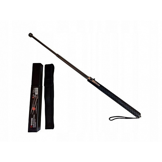 GUARD Spring 26 telescopic baton, 29 cm / 66 cm with cover (YC-10527)
