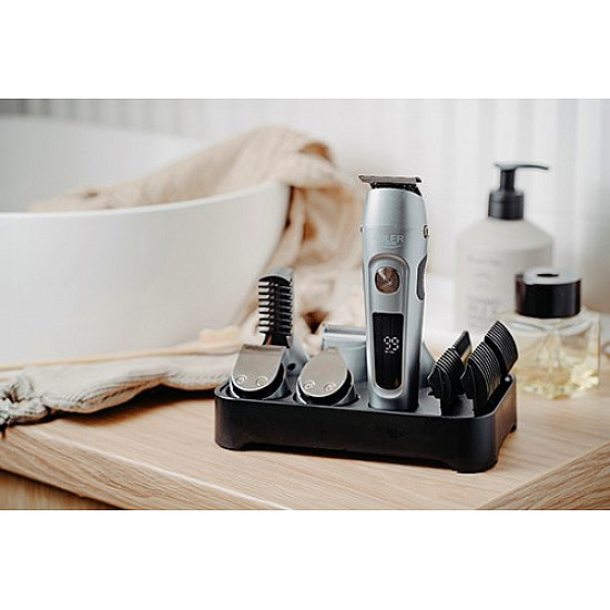 Adler Grooming 6 in 1 Set AD 2944 Cordless Number of length steps 6 Stainless Steel/Black