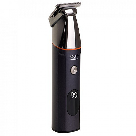Adler 5in1 Men’s Grooming Kit AD 2946 Cordless Number of length steps 4 Black/Stainless Steel