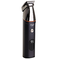 Adler 5in1 Men’s Grooming Kit AD 2946 Cordless Number of length steps 4 Black/Stainless Steel