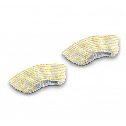 2.863-344.0, Fabric pads, white, yellow, microfiber, SC 1 EasyFix SC 3 EasyFix SC