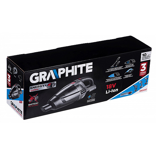 2-in-1 cordless vacuum cleaner - handheld and upright Energy+ 18V, without battery