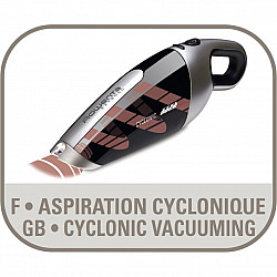 AC 4461 Extenso Cyclonic cordless vacuum cleaner 4.8 V blue/white