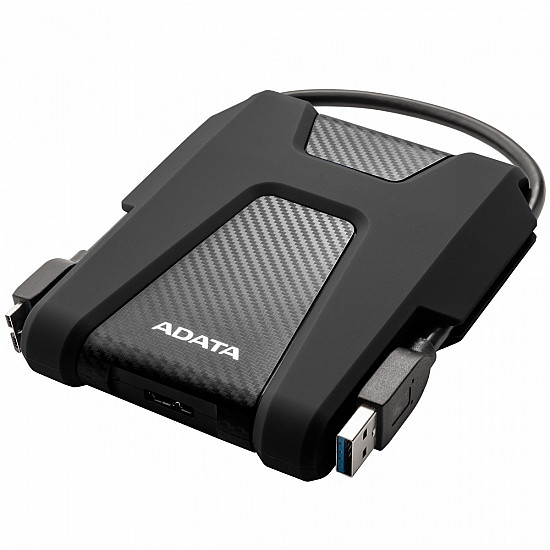 ADATA External HDD 2TB 2.5 USB 3.1 AHD680 - black (rubber - non-impact)