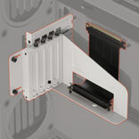 HAVN HS 420 Vertical GPU Mount - White