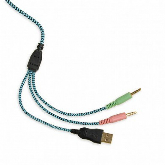 Headphones with microphone IBOX SHPIX8MV X8 GAMING black