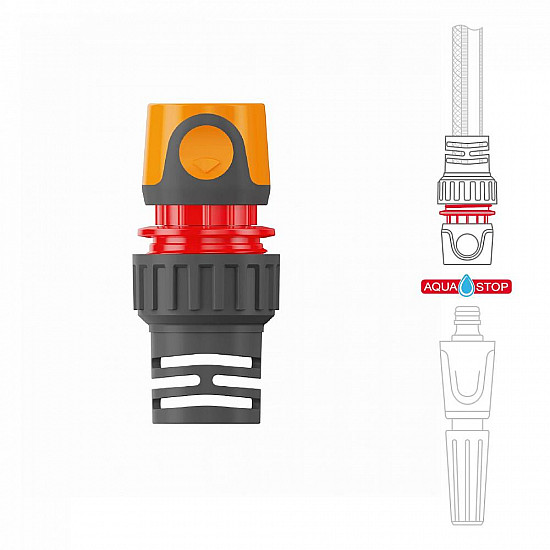 HOSE ACC CONNECTOR AQUASTOP/3/4 DWC 2519 DAEWOO