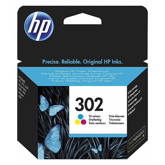 HP INC Atrament HP 302 Tri-color Original Ink Cartridge