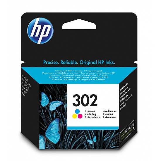 HP INC Atrament HP 302 Tri-color Original Ink Cartridge