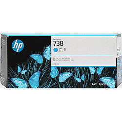 738 300 ml Cyan original DesignJet ink cartridge for DesignJet T950