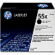 HP original LaserJet Toner cartridge CE255X black standard capacity 12.500 pages 1-pack