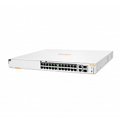 24+4P HP Enterprise Aruba Instant On 1960 24G 2SFP+ 2XGT PoE+ (370W) M RM Switch
