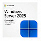 HPE Microsoft Windows Server 2025 10-core Essentials Reseller Option Kit en/cs/pl/ru/sv SW