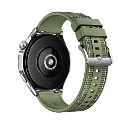 GT 4 Smart watch GPS (satellite) AMOLED 46mm Waterproof Green Woven