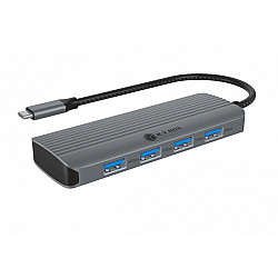6 in 1 docking station, 1x HDMI 4K60Hz, 4x USB Type-A 5 Gbits (IB-DK4022a-CPD)