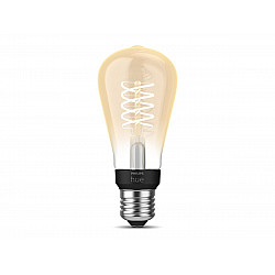 Hue W 7.2W Filament ST64 E27 | E27 | 7 W | Soft white 2100K | Bluetooth and Zigbee
