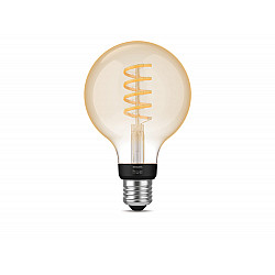 Hue WA 7W Filament G93 globe E27 E27 7 W Warm to cool white 2200-4500K Bluetooth and Zigbee