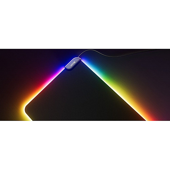 Hyte CNVS Intense Play Mat qRGB Gaming Mauspad - schwarz