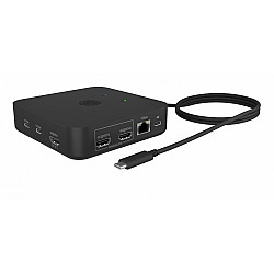 Docking station IB-DK4090-C 12in1, 3x HDMI,LAN,USB, PD up to 100W