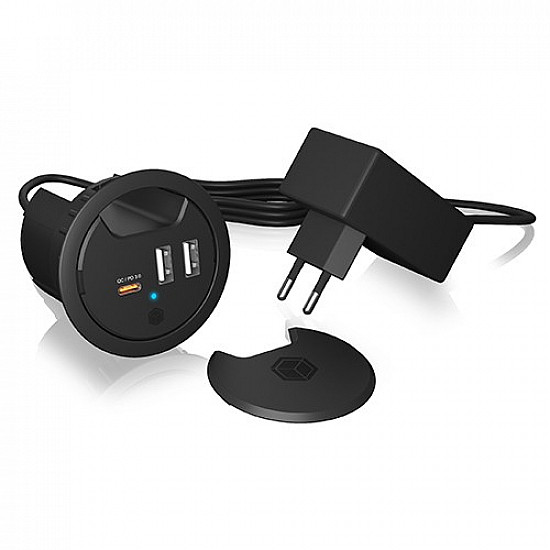 Desktop charger for with Power Delivery Quick Charge