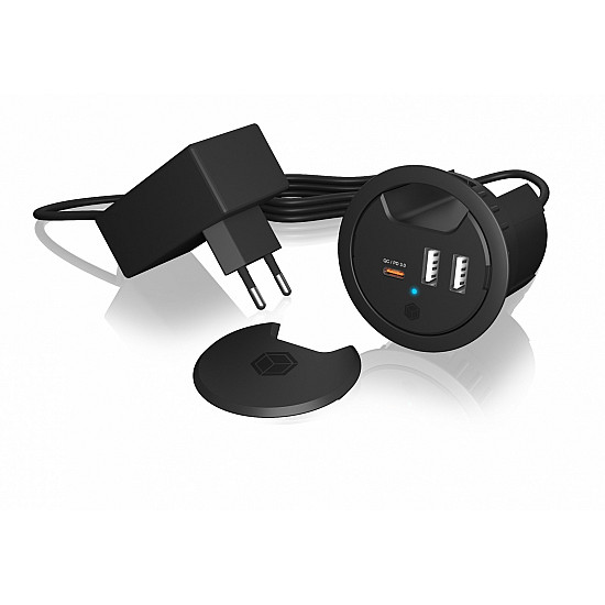 Desktop charger for with Power Delivery Quick Charge